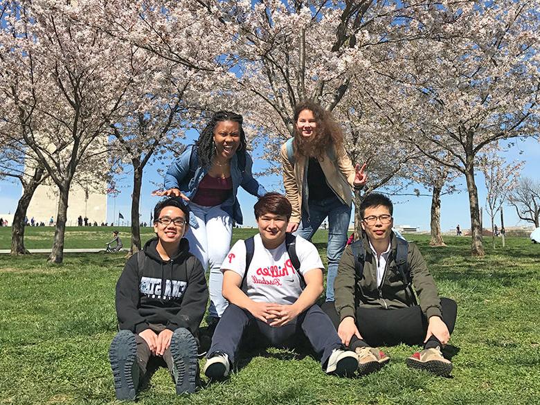 International students in Washington, DC